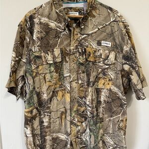 Magellan Outdoors Men's Camouflage Button Down Shirt